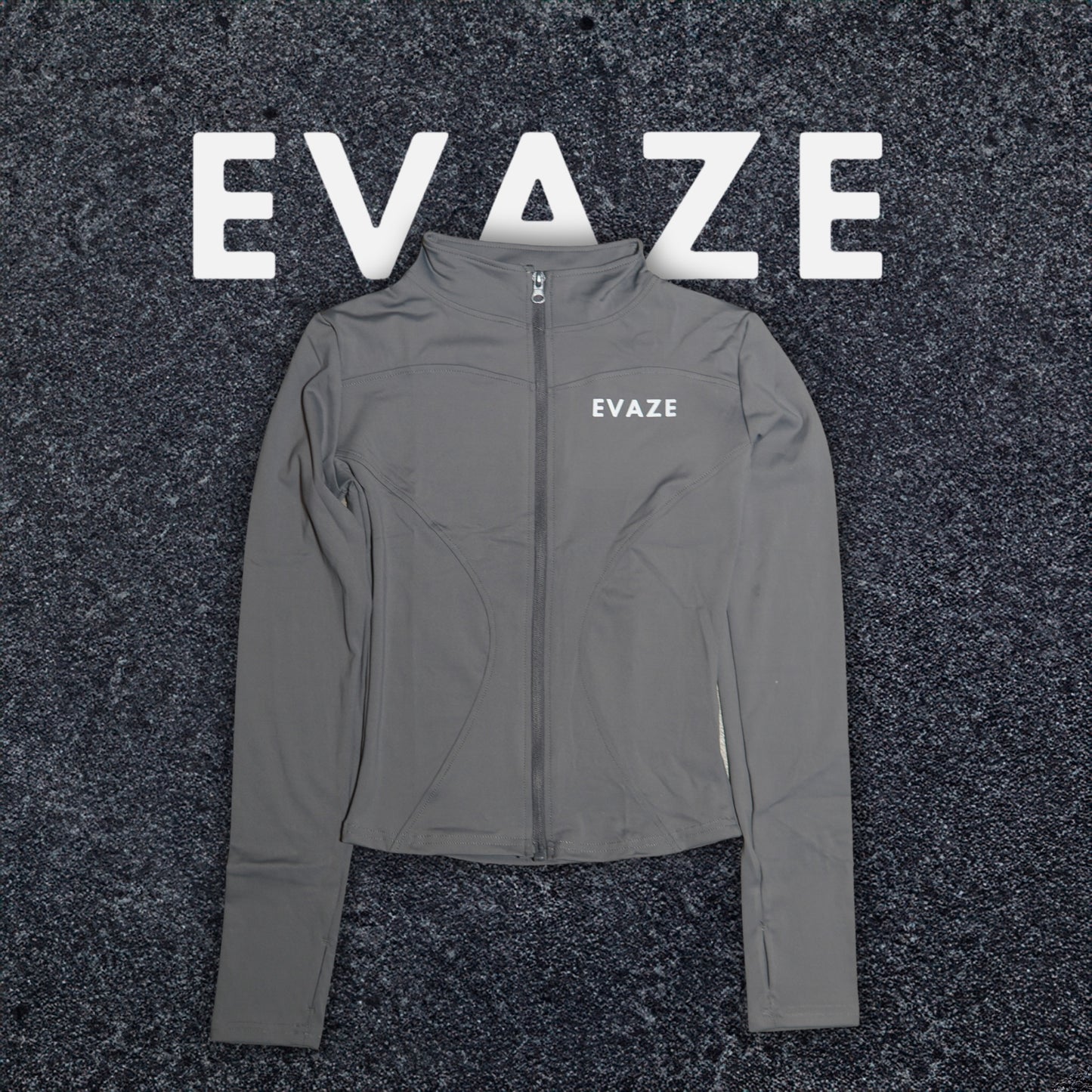 Women’s Long Sleeve Sports Jacket with Thumb Holes