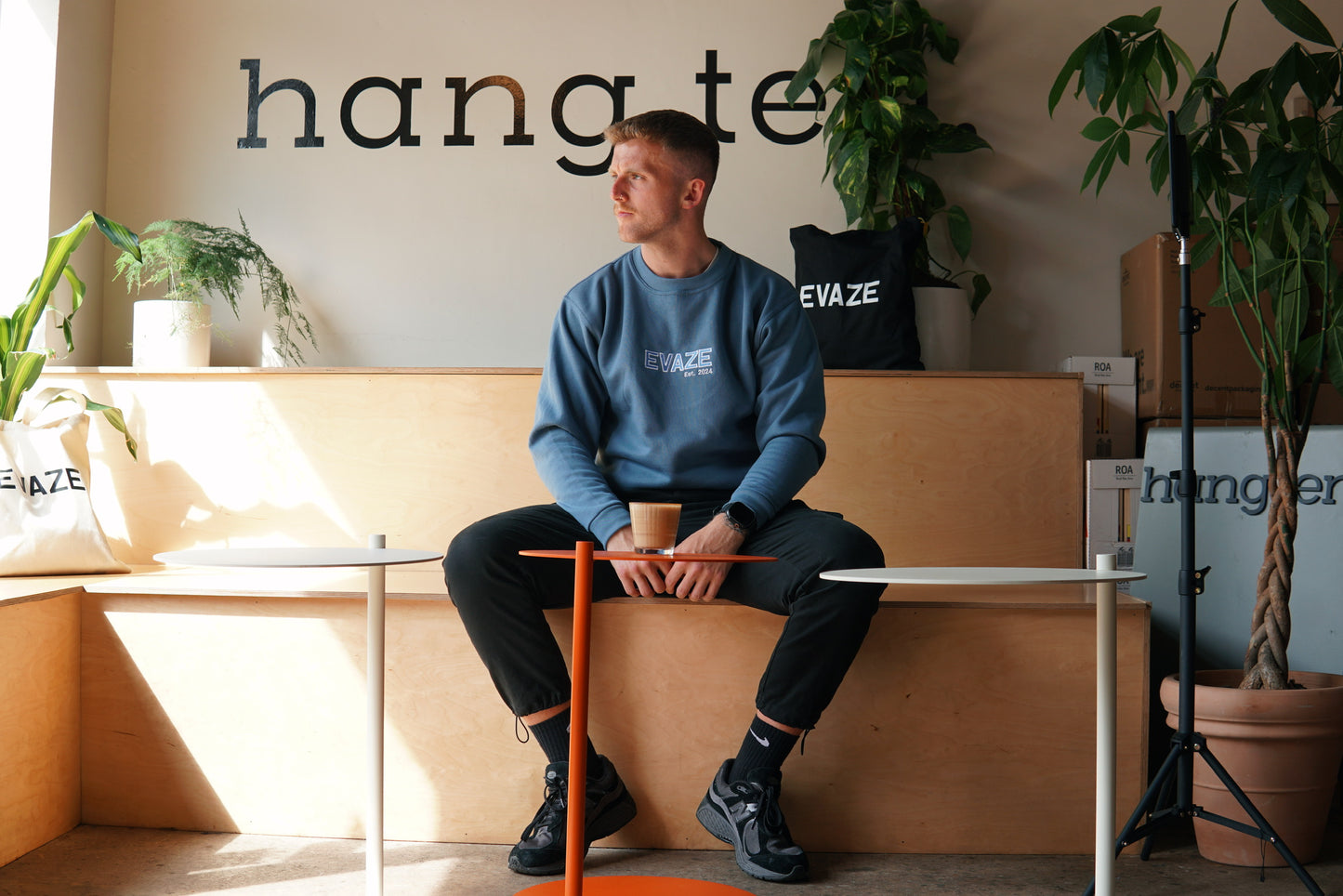 Evaze Blue Sweatshirt