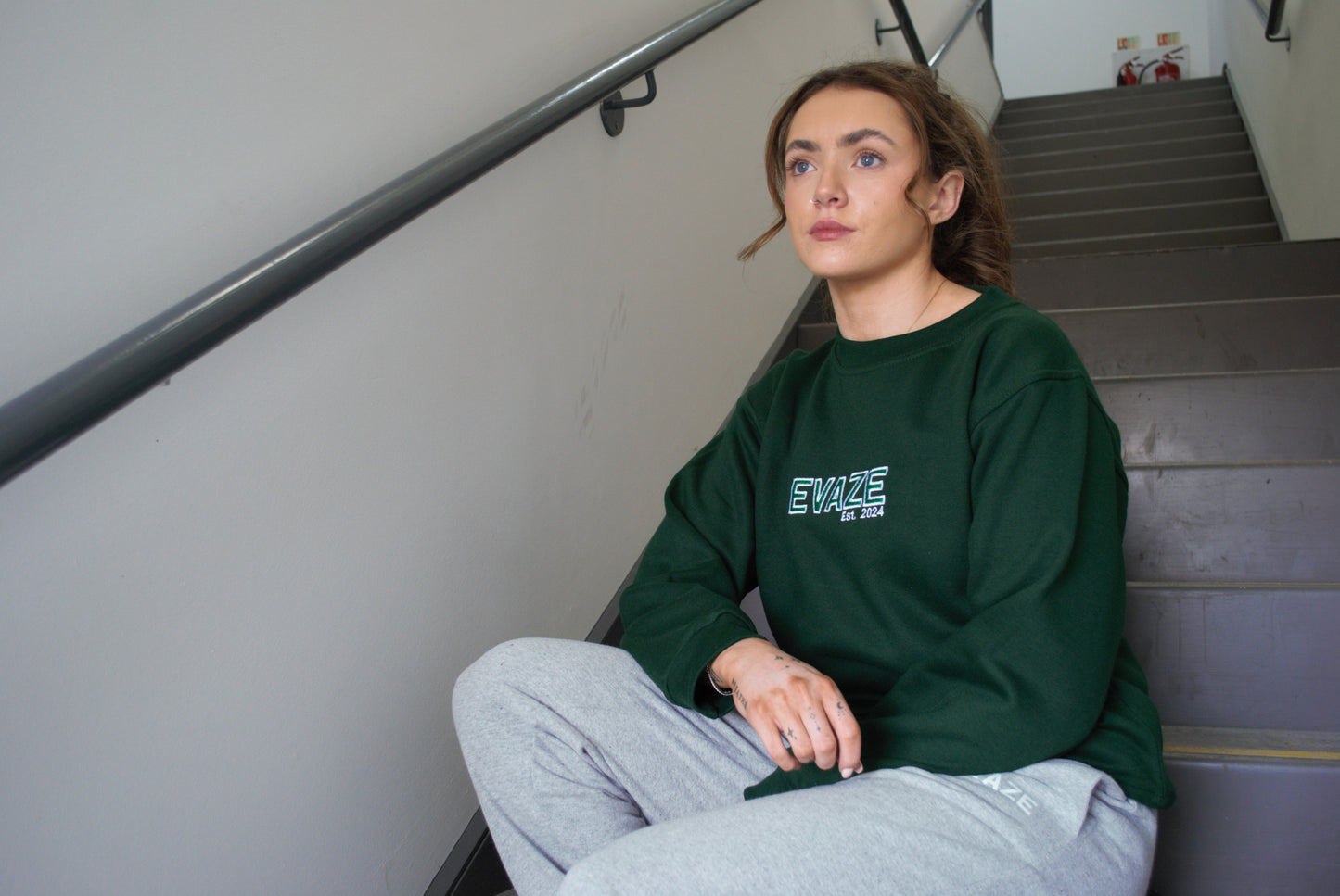 Evaze Green Sweatshirt