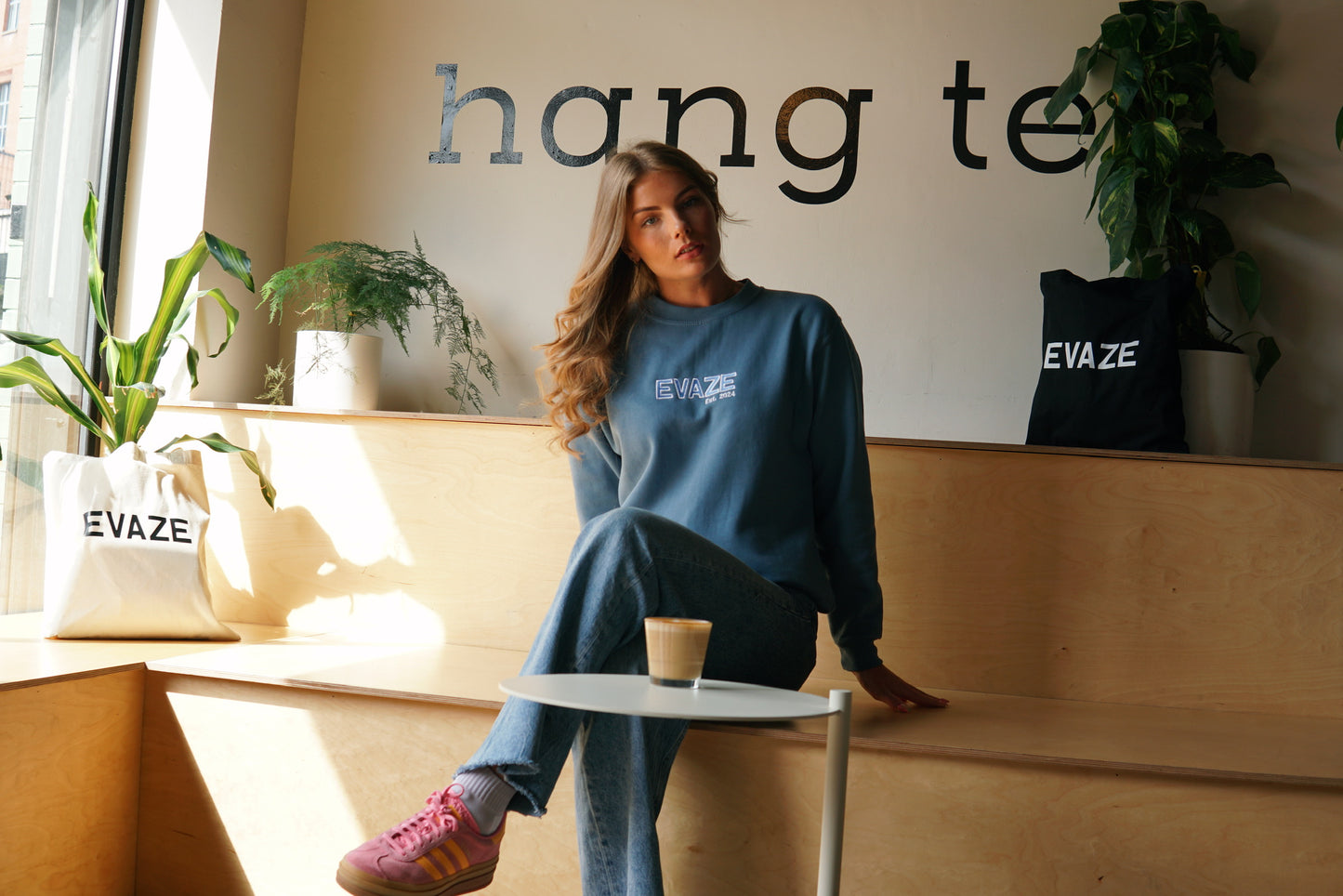 Evaze Blue Sweatshirt