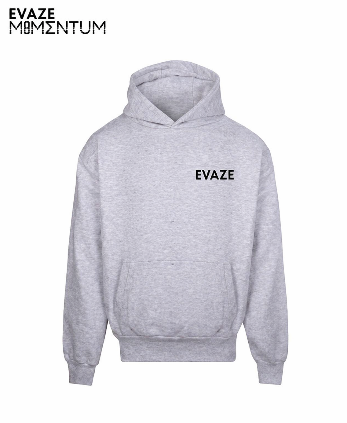 Ash Grey Evaze Heavyweight Unisex Hoodie – Evaze Clothing