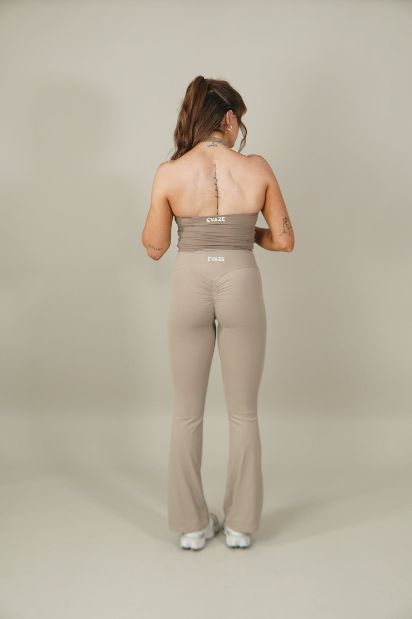 Latte Flared Leggings