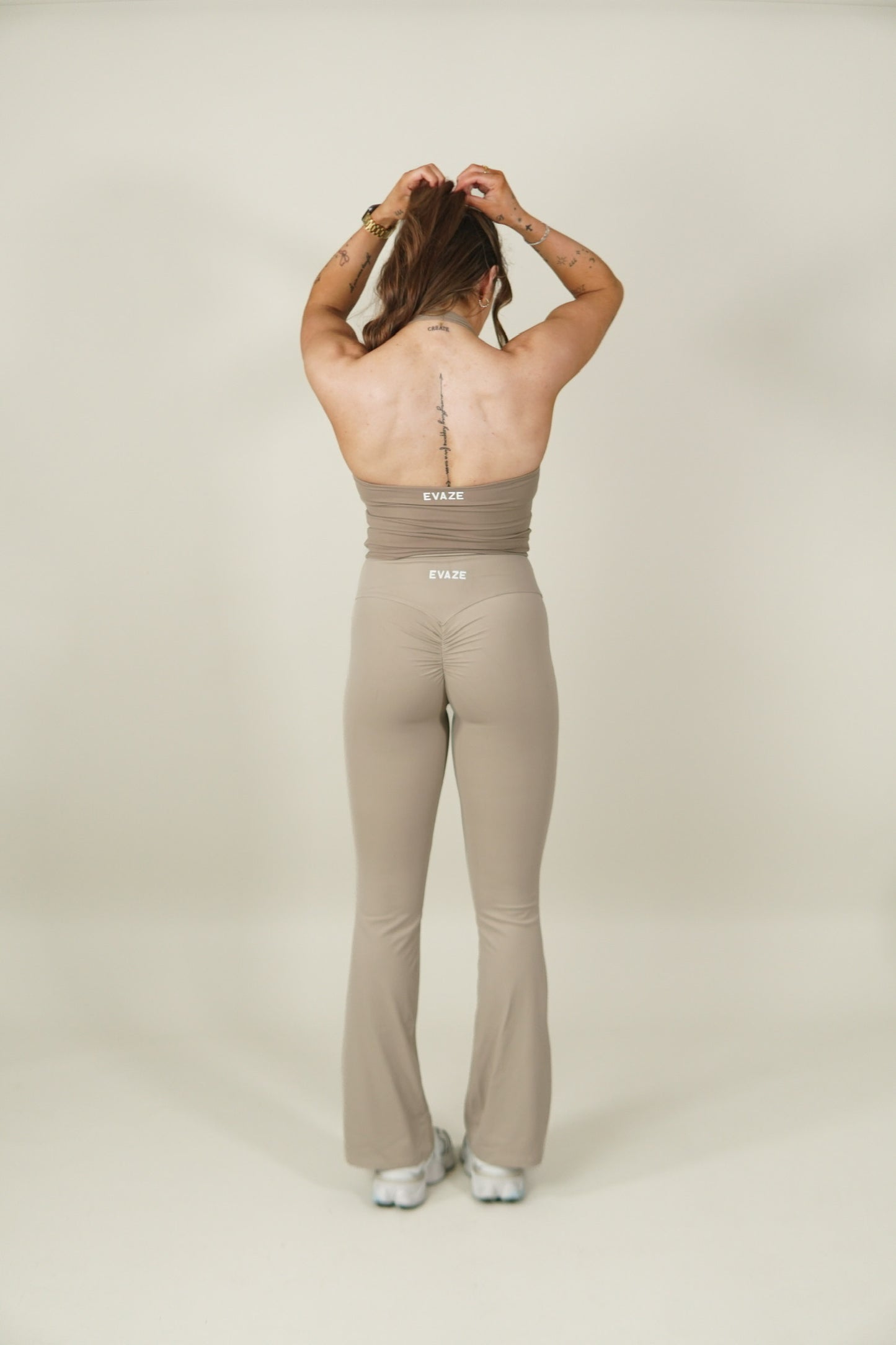 Latte Flared Leggings