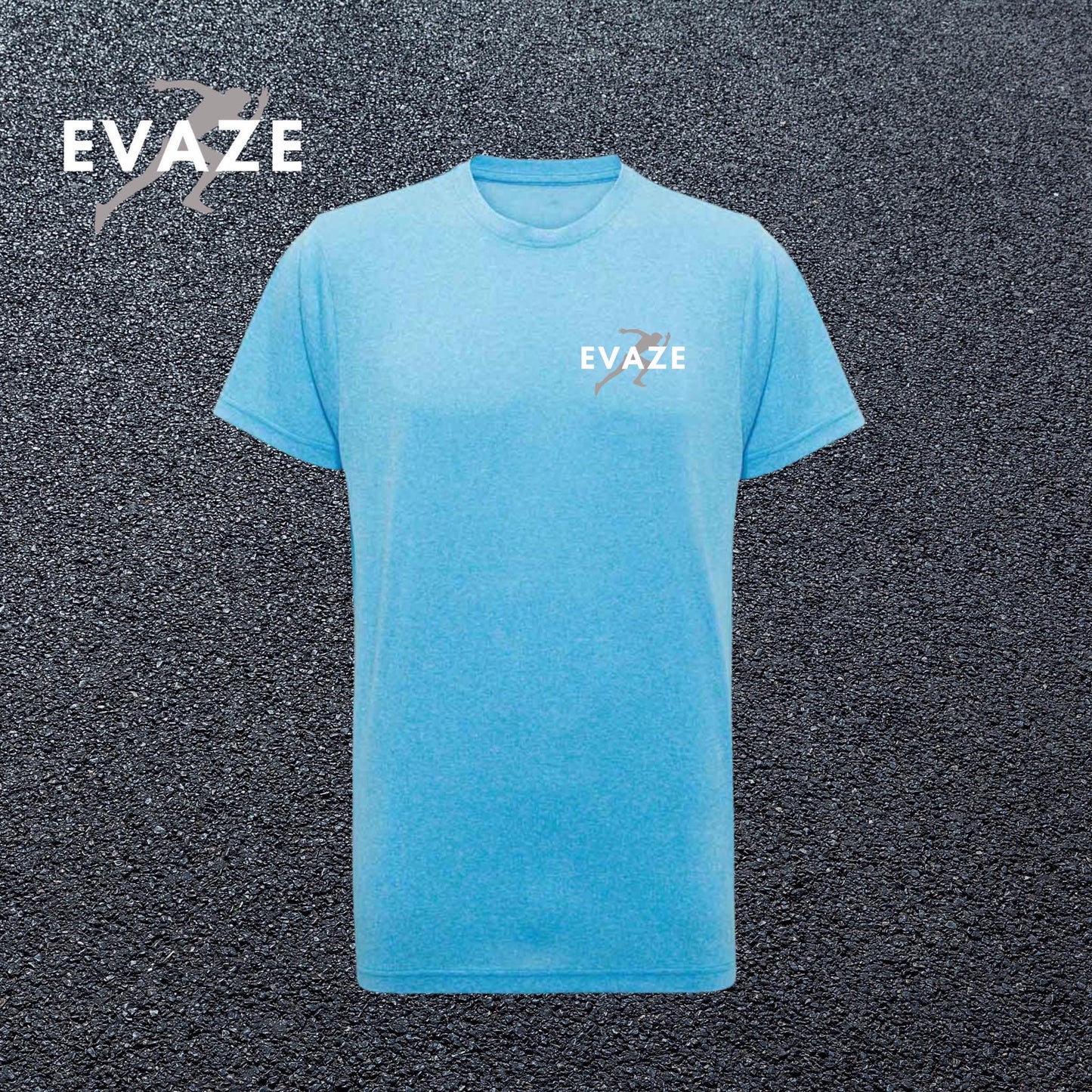 Men's 1/4 Zip & Tee Set - Turquoise