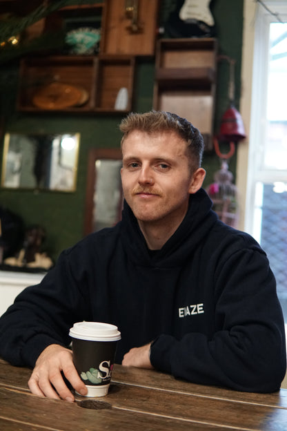 Navy Evaze Heavyweight Unisex Hoodie