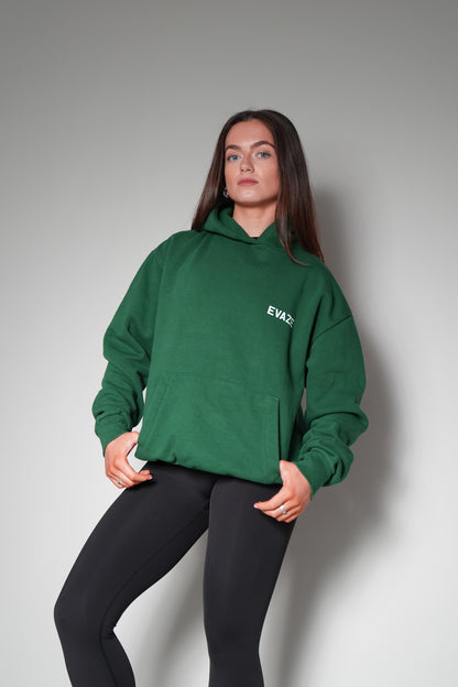 Forest Green Evaze Heavyweight Unisex Hoodie