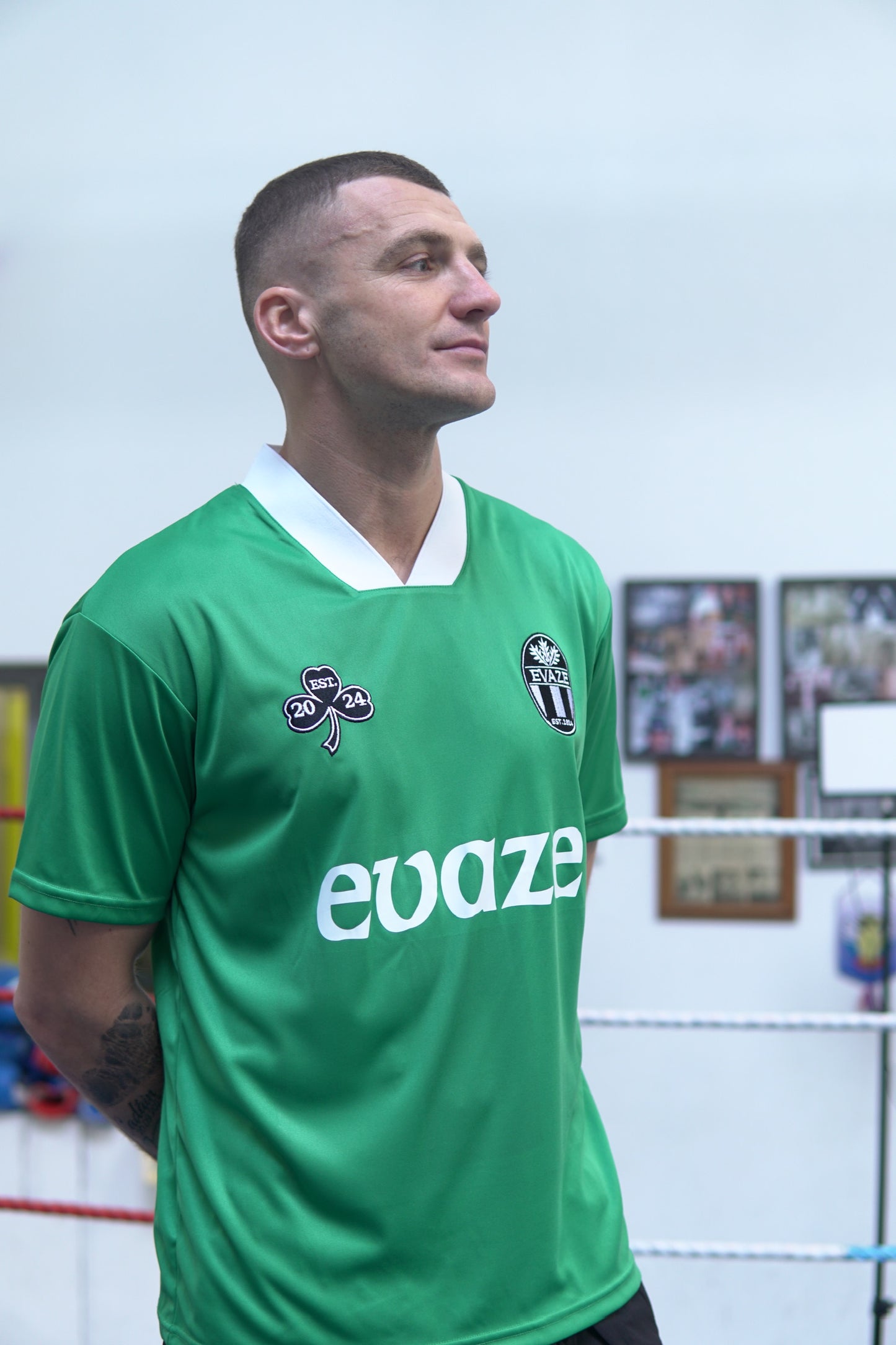 Green Evaze Heritage Jersey