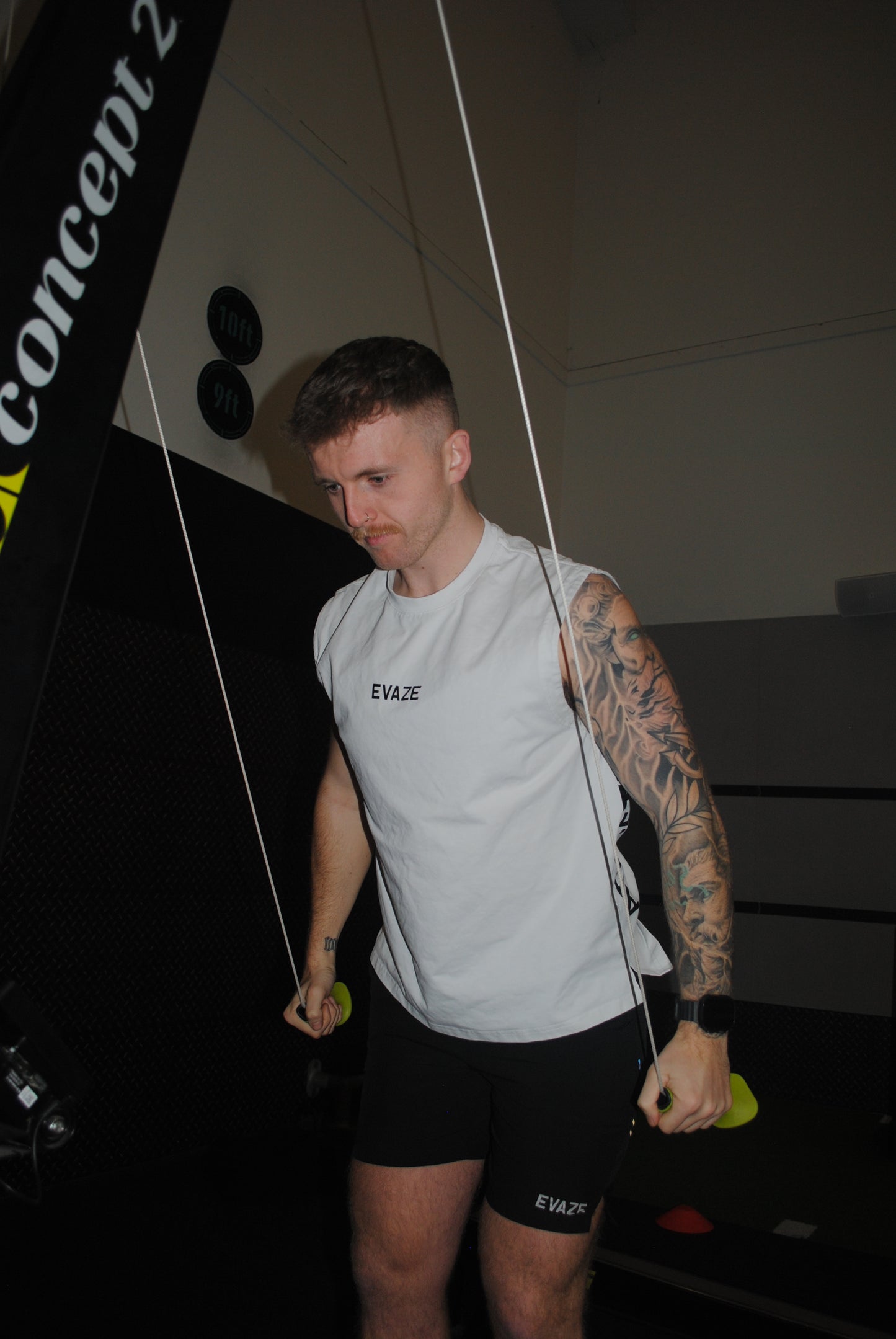 White Evaze Athlete Performance Vest