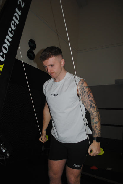 White Evaze Athlete Performance Vest