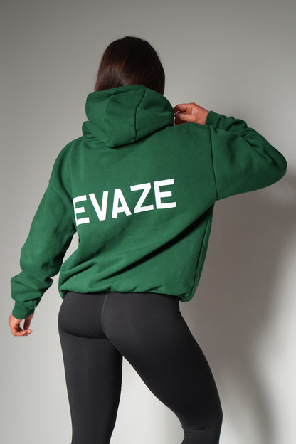 Forest Green Evaze Heavyweight Unisex Hoodie
