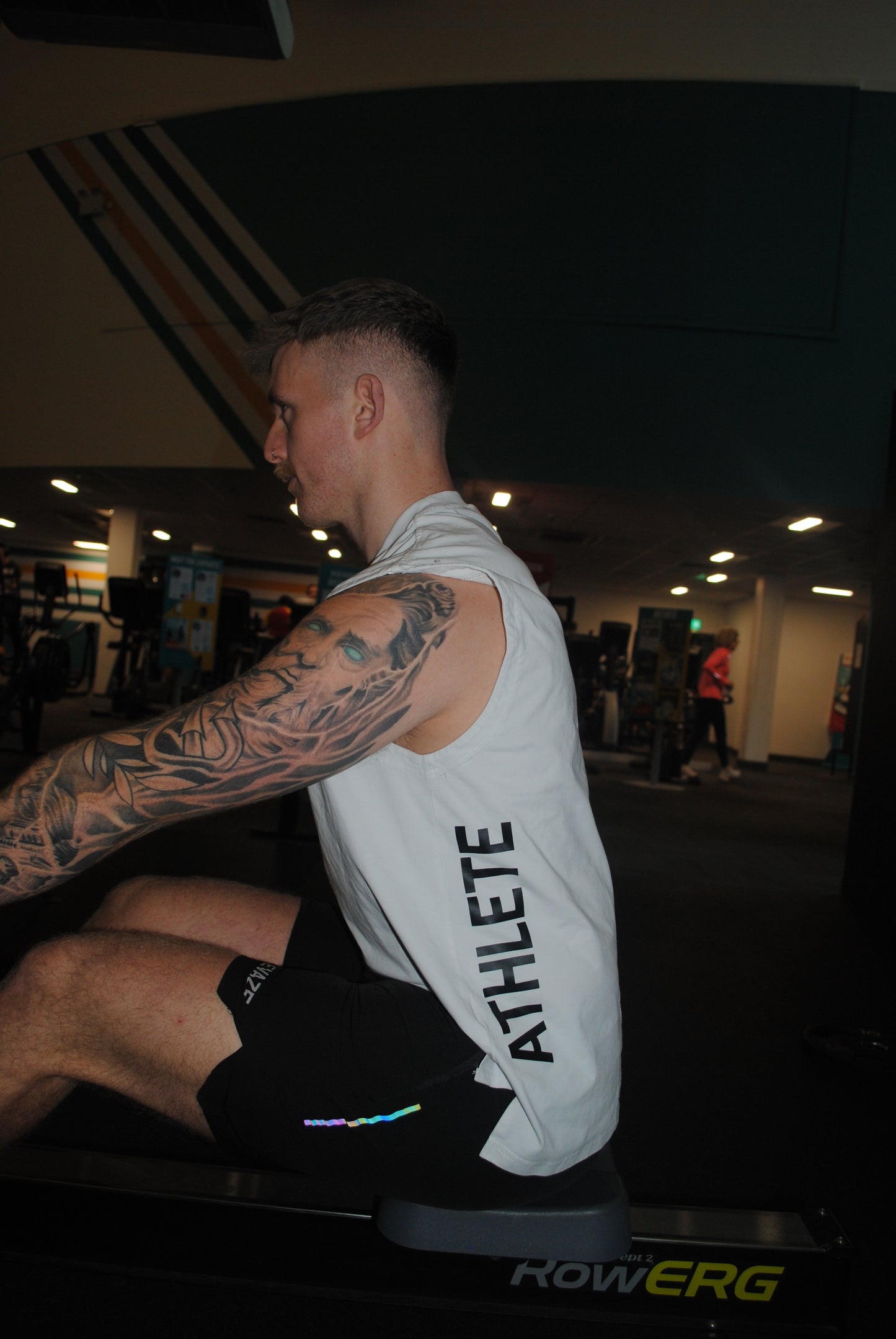 White Evaze Athlete Performance Vest