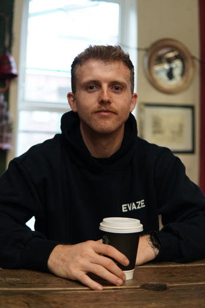 Navy Evaze Heavyweight Unisex Hoodie