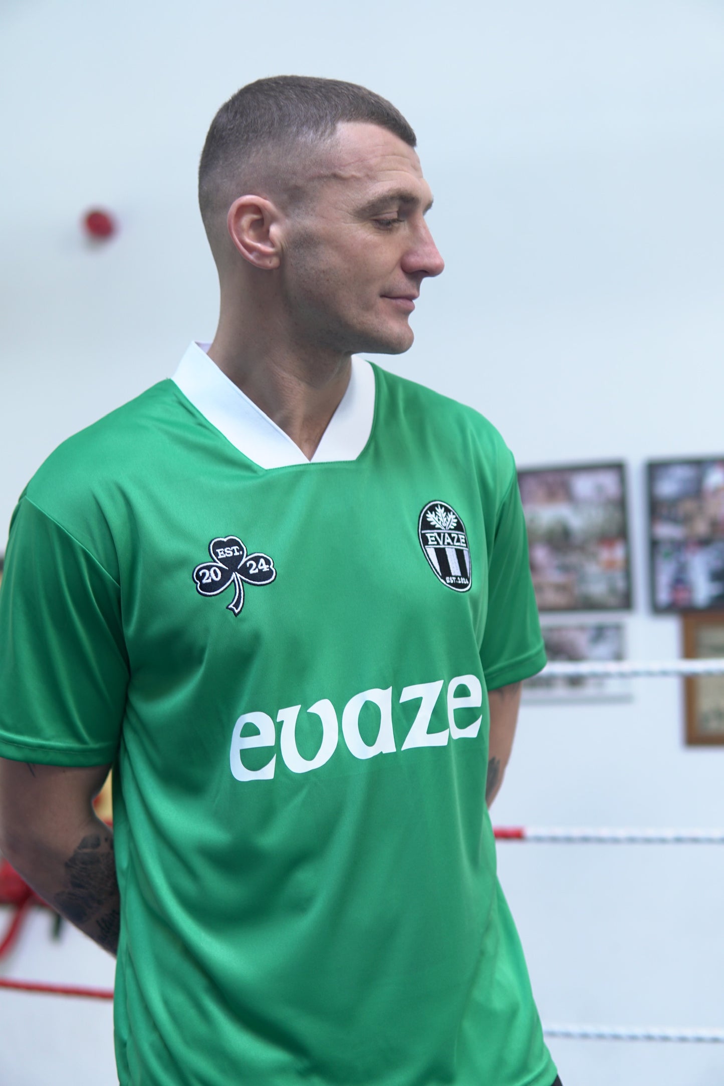 Green Evaze Heritage Jersey