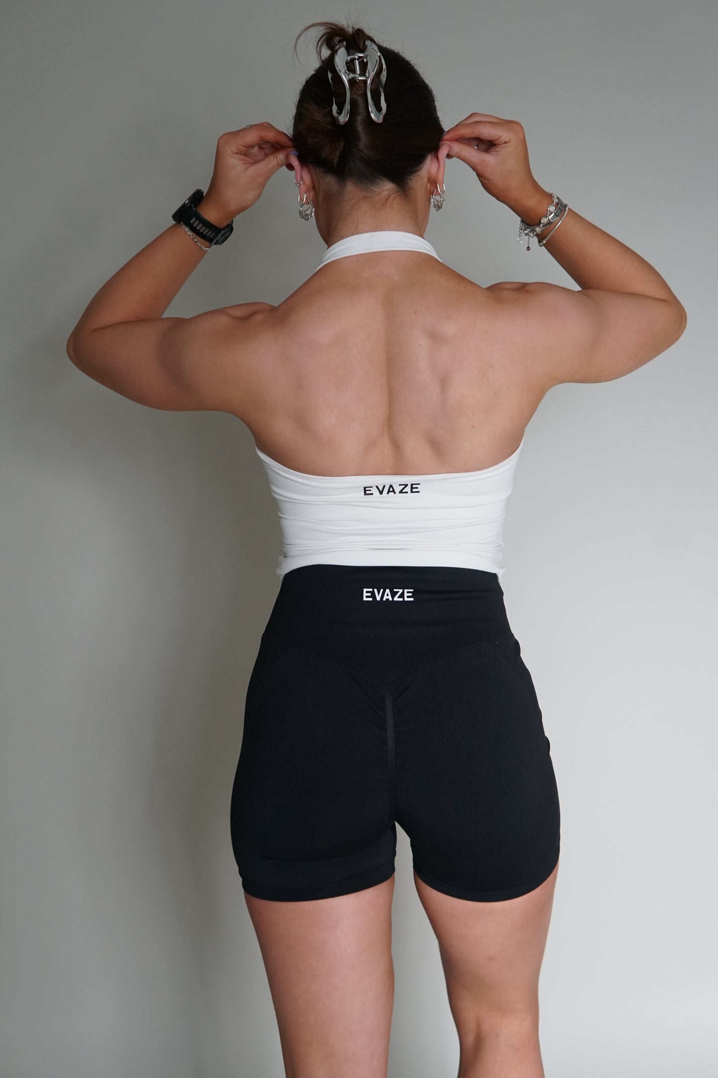 Studio Collection High Waisted Black Shorts