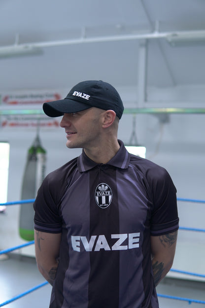 Evaze Black Striped Jersey
