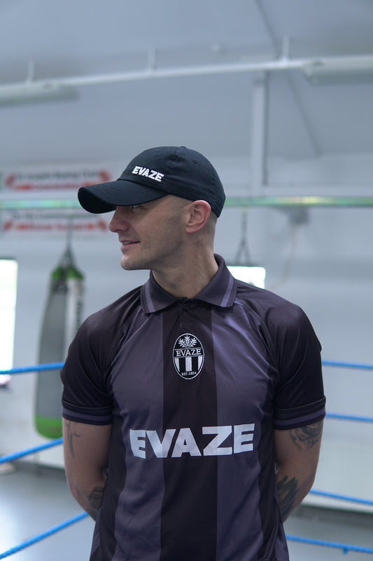 Evaze Black Striped Jersey