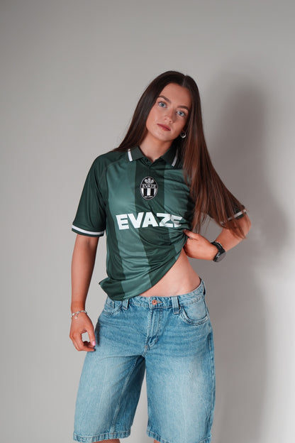 Evaze Green Striped Jersey