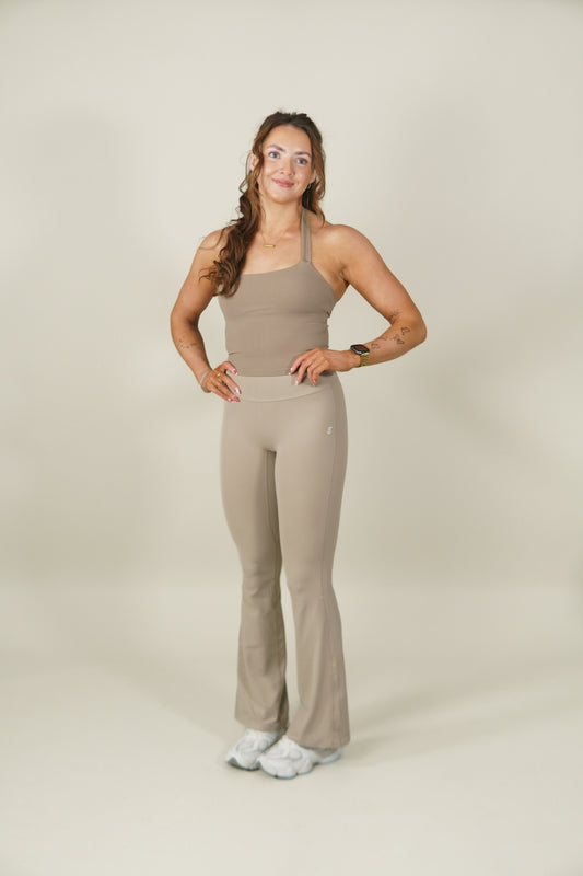Latte Flared Leggings
