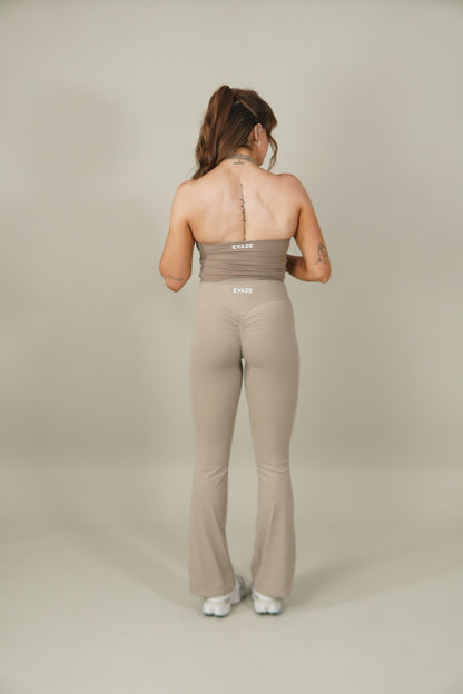 Latte Flared Leggings