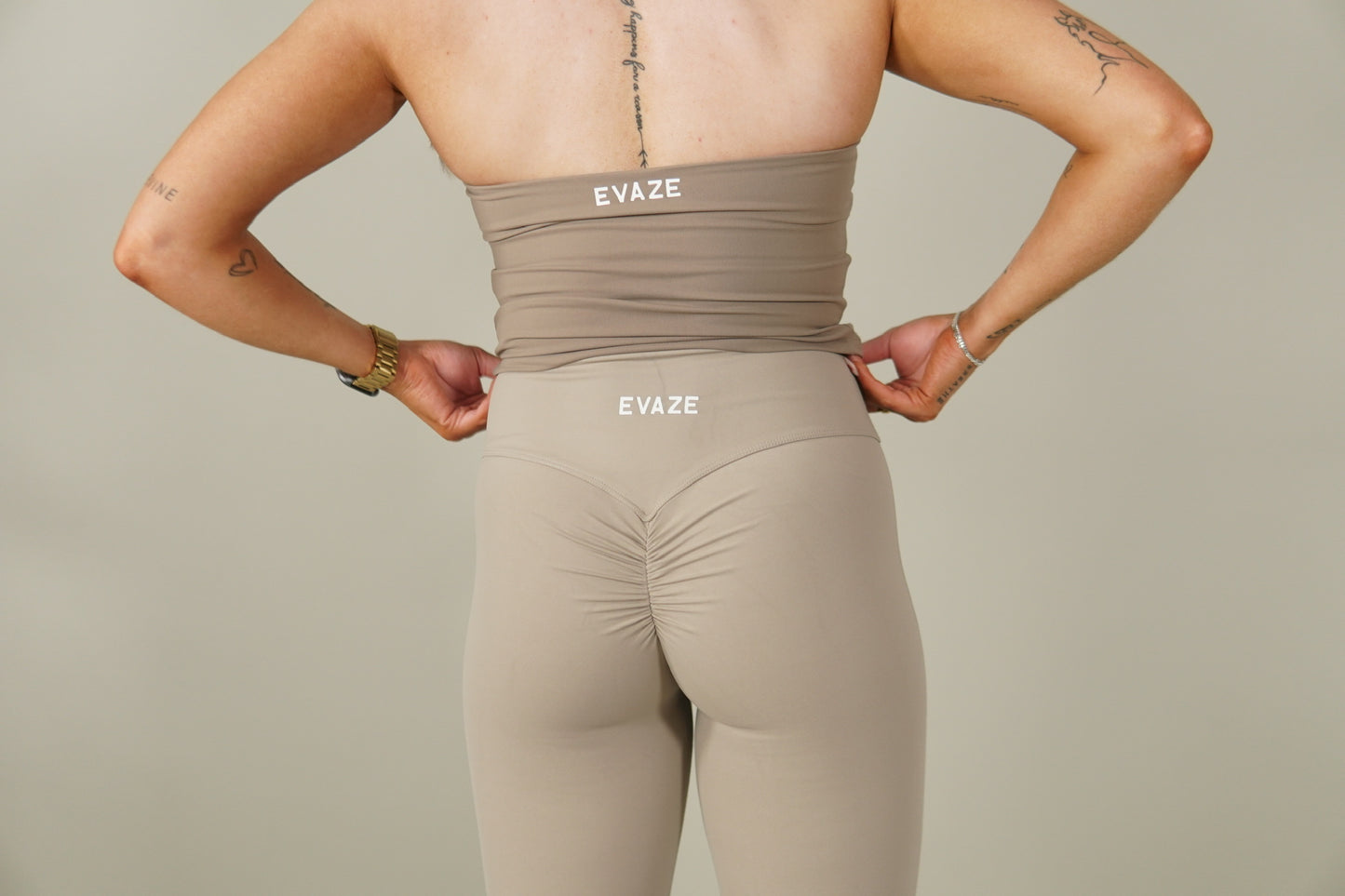 Latte Flared Leggings